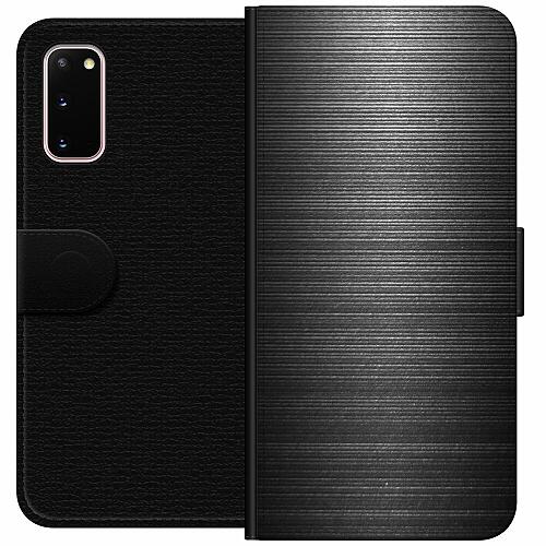 Samsung Galaxy S20 Plånboksfodral Brushed Metal