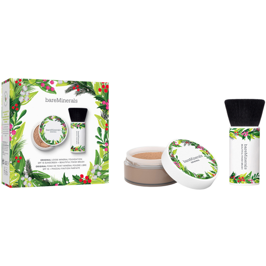 bareMinerals Original Foundation and Brush Duo Set Fairly Light