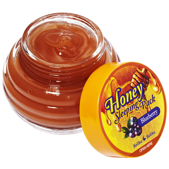 Holika Holika Honey | Återfuktande nattmask | Len återfuktad hy