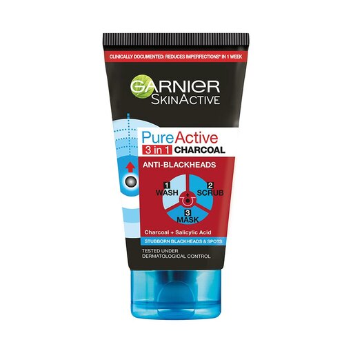 SkinActive Pure Active Intensive 3-in-1 Charcoal