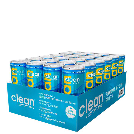 24 x Clean Drink, 330 ml, Ananas/Mango