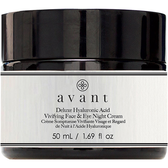 Deluxe Hyaluronic Acid Vivifying Face & Eye Night Cream, 50 ml Avant Skincare Nattkräm