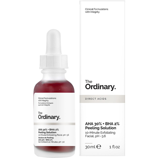 The Ordinary AHA 30% + BHA 2% Peeling Solution | Blodmask
