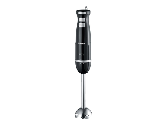 SEVERIN SM 3792 - Handmixer - 600 W - brushed stainless steel/black/silver