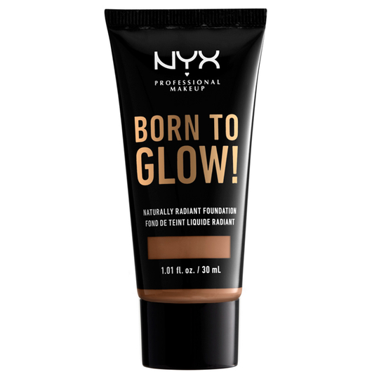 NYX Professional Makeup Born To Glow Naturally Radiant Foundation 15.7 Warm Caramel