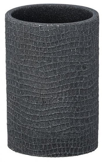 badrumskopp Peanut 7 x 10,5 cm polyresin antracit