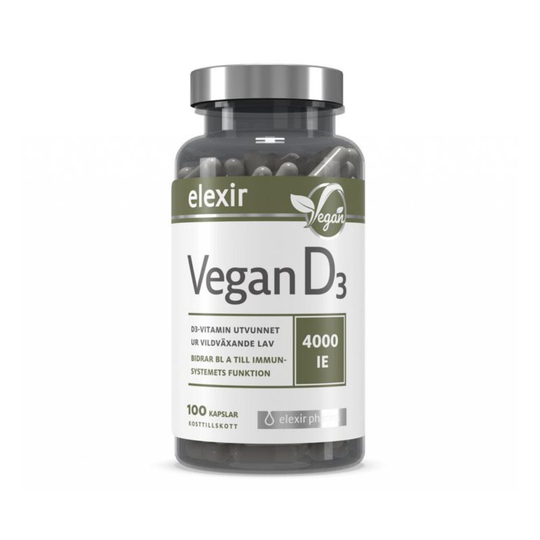 Vegansk D3 4000IE 100k