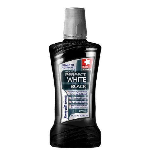 Beverly Hills Perfect White Formula Black Mouthwash 500 ml