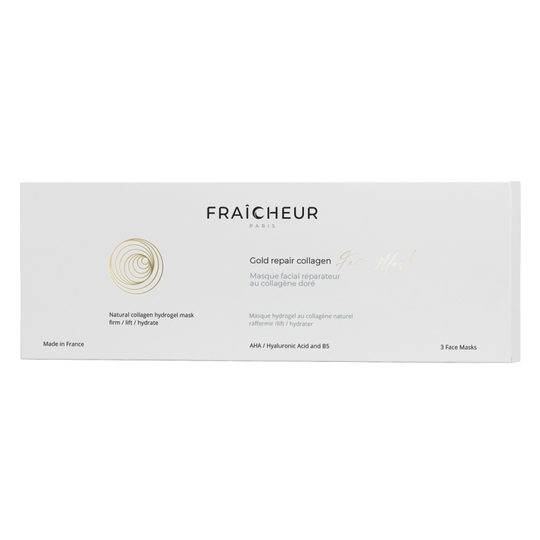 Fraicheur Paris Gold Repair Collagen Face Mask (3pcs)