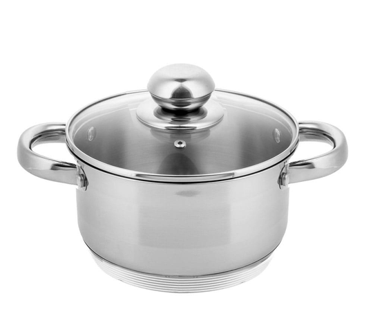 Stålpott 3,5L 20cm botten 9 skiktad ZILNER ZL-7305