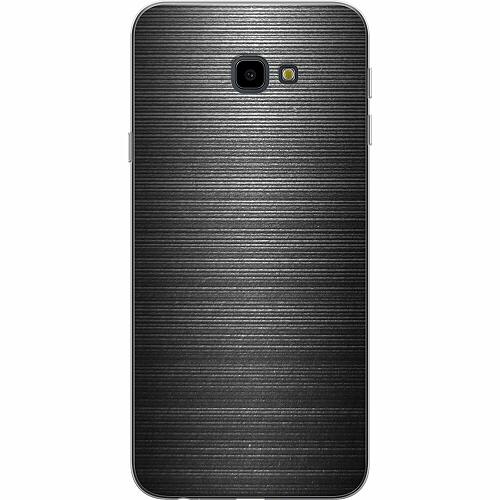 Samsung Galaxy J4+ Mjukt skal - Brushed Metal