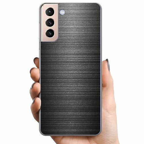 Samsung Galaxy S21 TPU Mobilskal Brushed Metal