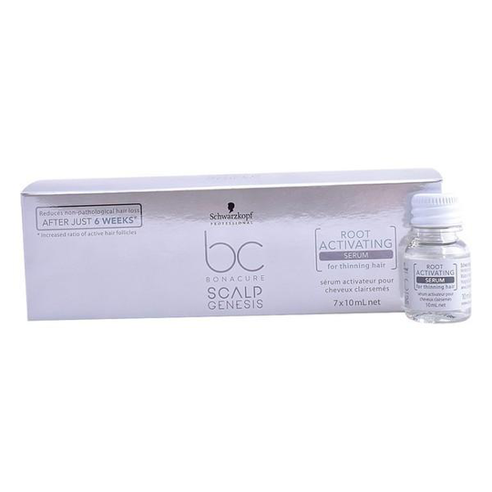 Håravfallsmotverkande serum BC Scalp Genesis Schwarzkopf Tunt hår (7 x 10 ml)