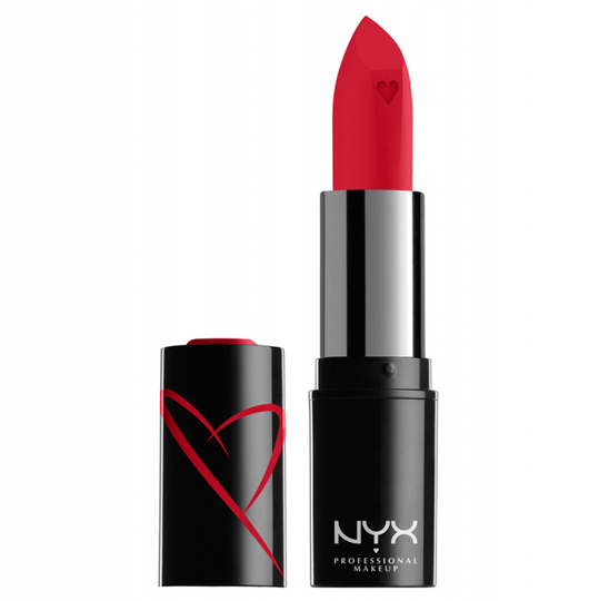 NYX Professional Makeup Shout Loud Satin Lipstick Red Haute