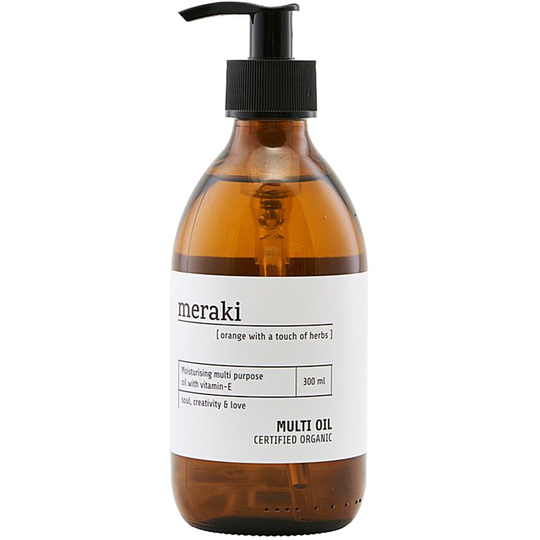 Orange & Herbs Multi Oil, 300 ml Meraki Hudserum & Kroppsolja
