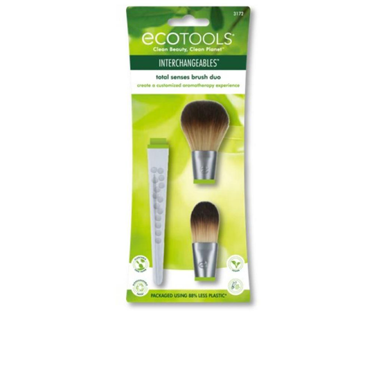 ECOTOOLS TOTAL SENSES BRUSH DUO SET 3 pz