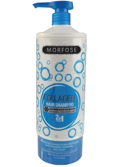 Reach MORFOSE Professional hårschampo 2in1 collagen Collagen schampo hår tjock tung benägna att fet 1000 ml