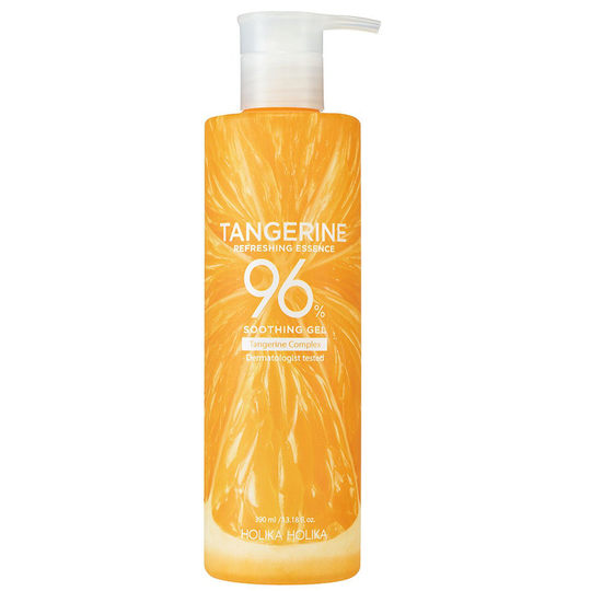 Tangerine Refreshing Essence 96% Soothing Gel, 390 ml Holika Holika Serum & Ansiktsolja