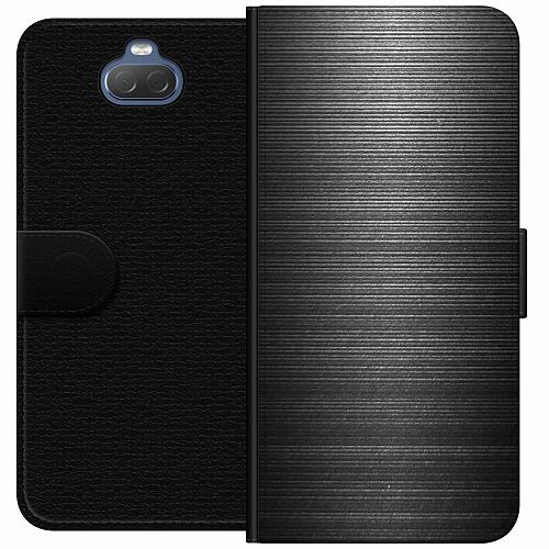 Sony Xperia 10 Plånboksfodral Brushed Metal