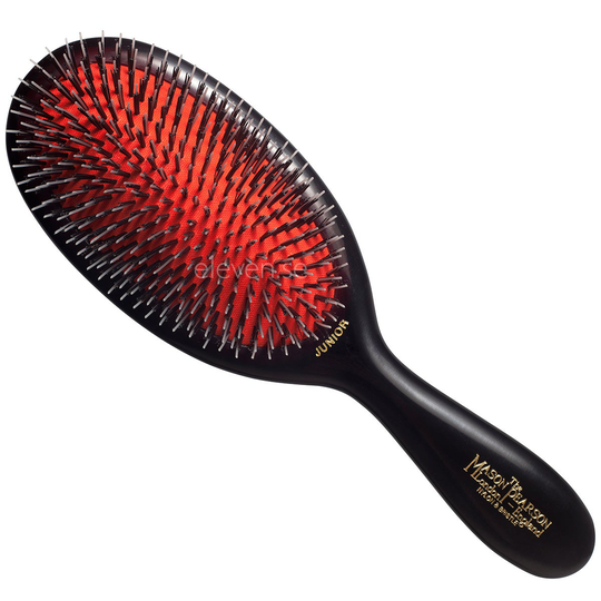 Junior Bristle & Nylon, Dark Ruby, Mason Pearson Hårborstar
