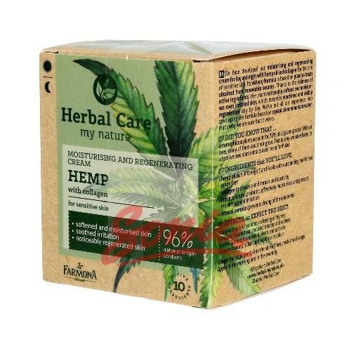 Farmona Herbal Care Hemp Moisturizing regenerating - sensitive skin 50 ml