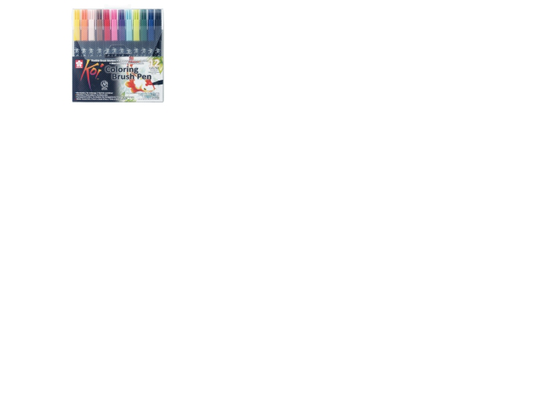 Sakura Koi Coloring Brush Pen set | 12 colours