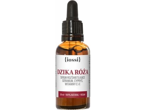 Iossi IOSSI_Dzika Róza illuminating serum geranium, cypress, vitamins C and E 30ml