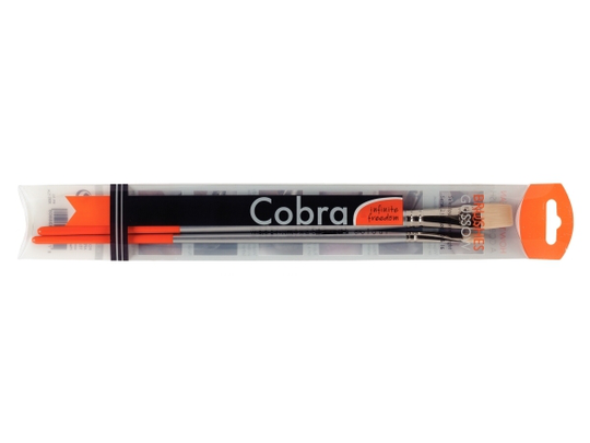 Cobra Oil Colour Brush Set Series 215 (No. 10-16)