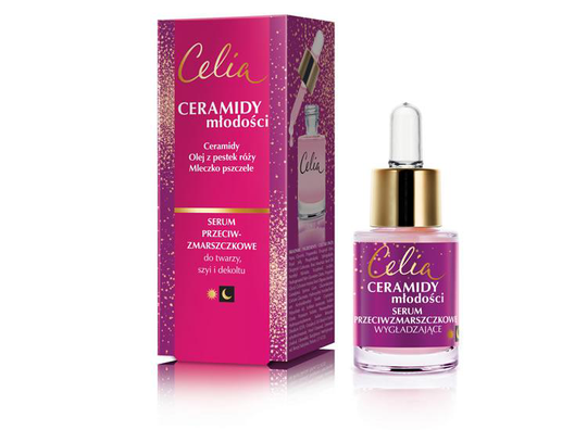 Celia Ceramider Ungdom Serum anti-rynke til ansigt, hals og décolleté 15ml