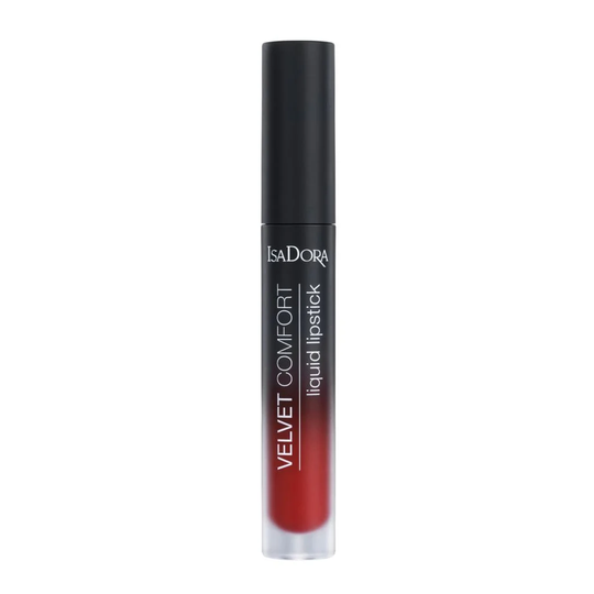 IsaDora Velvet Comfort Liquid Lipstick Ravish Red