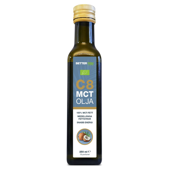 Better You Ekologisk C8 MCT Olja 250 ml