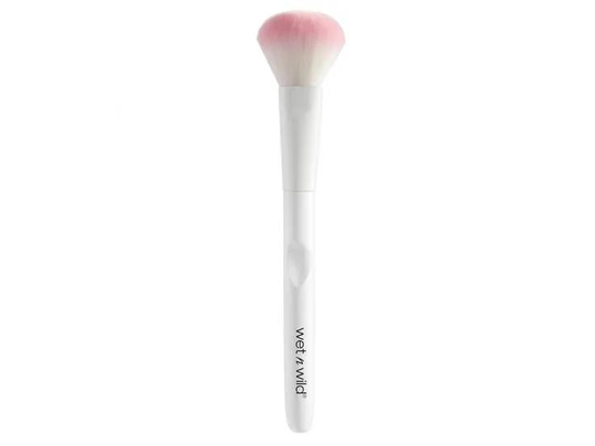 wet n wild Blush Brush, Rougeborste, Rundad, Syntetisk, Vit, Kvinna, 1 styck