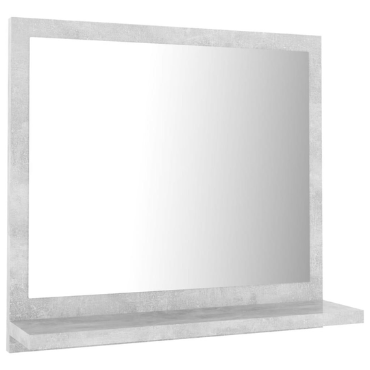 Badrumsspegel betonggrå 40x10,5x37 cm spånskiva