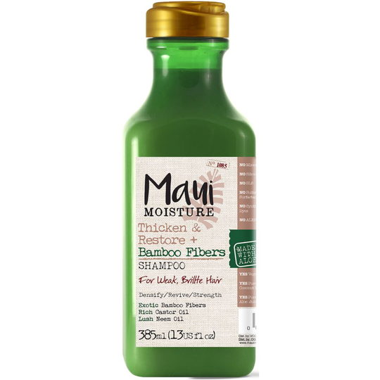 Maui Moisture Bamboo Fibers Shampoo 385 ml