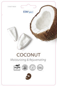 Stay Well Stay Well Vegan Sheet Mask Coconut 20 g