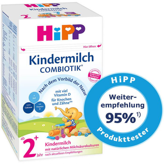 HiPP barnmjölk Combiotik 2und, 600g