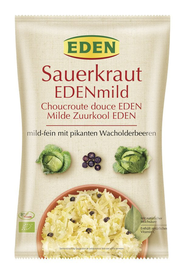 EDEN Surkål mild, 500g