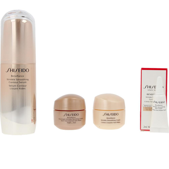 SHISEIDO BENEFIANCE WRINKLE SMOOTHING SERUM SET 4 pz