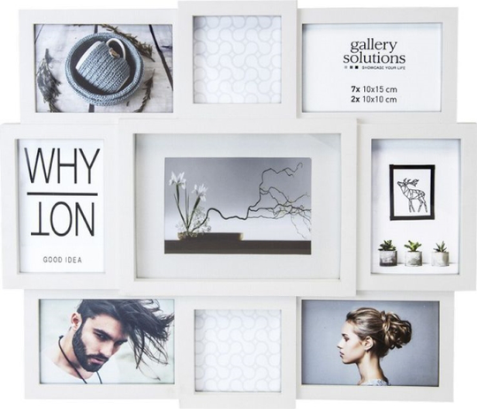 Nuotrauku remelis Nielsen Design Nielsen Why Not Collage baltas Resin Gallery 8999333