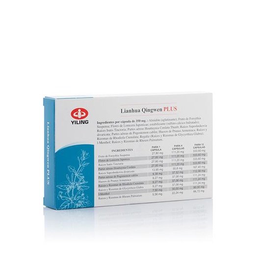 Kosttillskott Lianhua Qingwen Plus (24 tabletter)