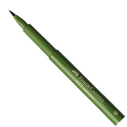 Penselpenna Faber-Castell PITT Artist pen brush Mörkgrön (174) 1/fp