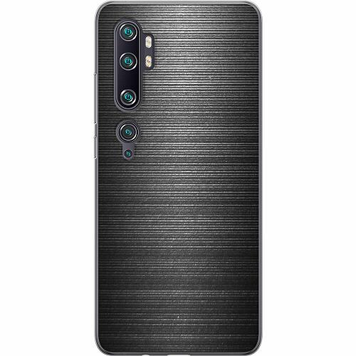 Xiaomi Mi Note 10 Pro Genomskinligt Skal Brushed Metal