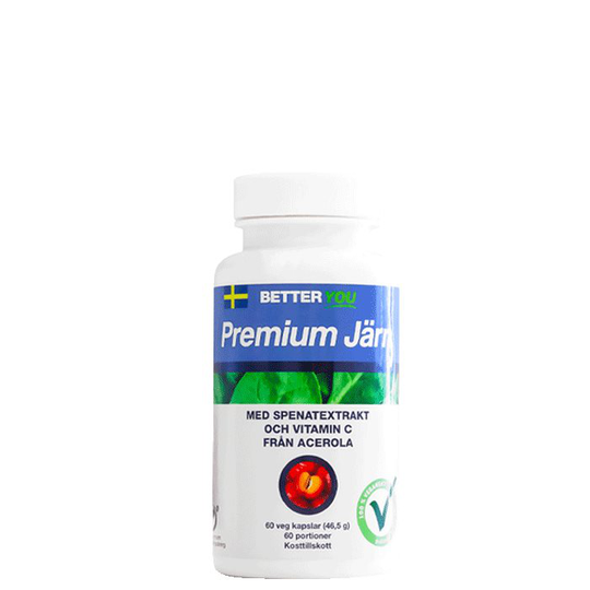 Premium Järn, 60 kaps