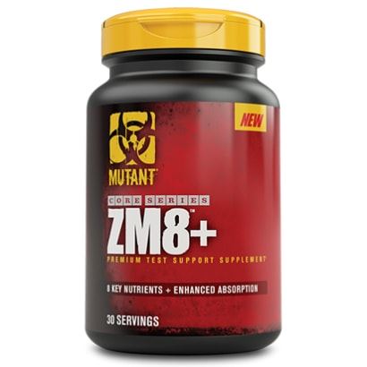 Mutant Nutrition ZM8+, 90 caps, Prestationshöjare