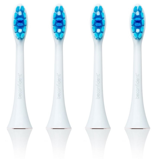 Sonic Tandborsthuvud 4-pack Whitening vit