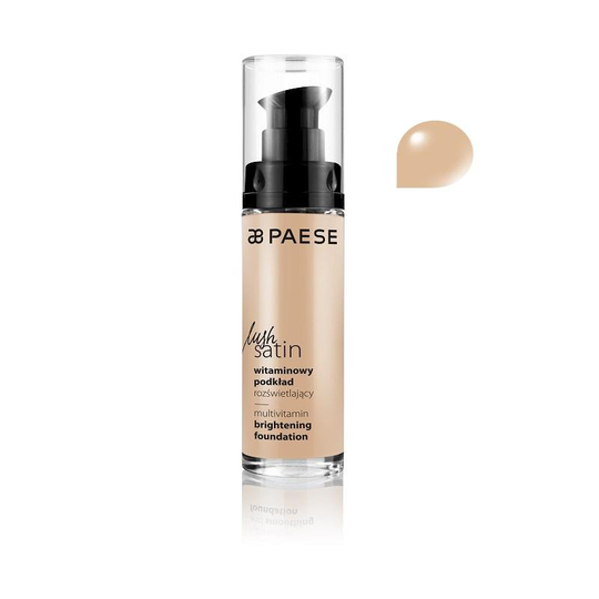 PAESE_Lush Satin Multivitamin Brightening Foundation witaminowy podkĹ,ad rozĹ>wietlający 32 Naturalny 30ml