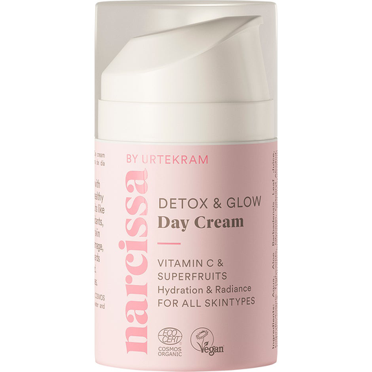 Narcissa Detox Glow, 50 ml Urtekram Dagkräm