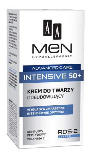 AA_Men Advanced Care Face Cream Intensive 50+ odbudowujący krem do twarzy 50ml