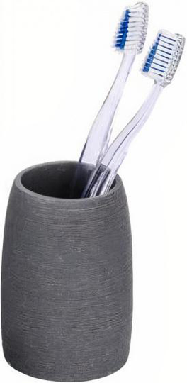 tandborste Goaholder 10,5 cm polyresin grå