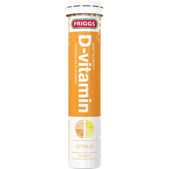 Friggs D-vitaminbrus Citrus 80 g